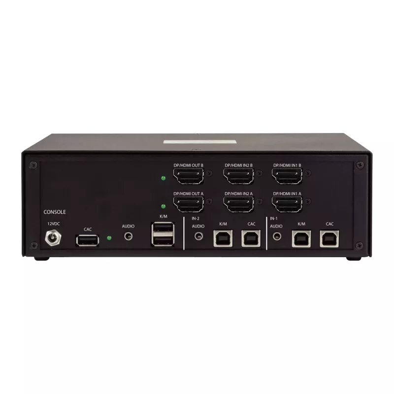 StarTech.com 2-pordiline DVI-I KVM-lüliti heli ja USB-jaoturiga (CK4-HP202C)