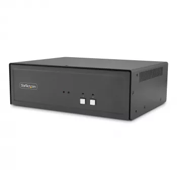StarTech.com 2-pordiline DVI-I KVM-lüliti heli ja USB-jaoturiga (CK4-HP202C)