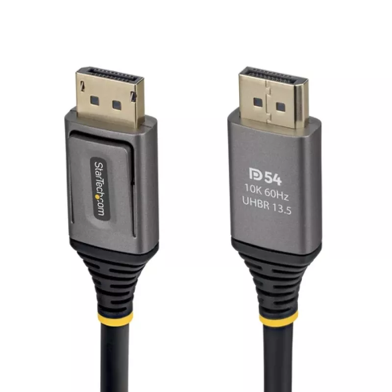 StarTech.com 2m DisplayPort 2.1 kaabel - DP54 sertifitseeritud - must