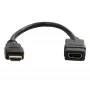 StarTech.com 6-tolline HDMI pikenduskaabel, lühike - 4K 30Hz, kullatud, must