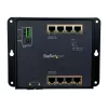 StarTech.com 8 Port PoE+ Gigabit Ethernet Managed Industrial Switch with 2 SFP Ports - Wall Mountable with Front Access