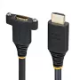 StarTech.com High Speed HDMI pikenduskaabel Ethernetiga - HDMI isane HDMI emane - 2 m - Must - paneelikinnitus, 1440p (UWQHD)