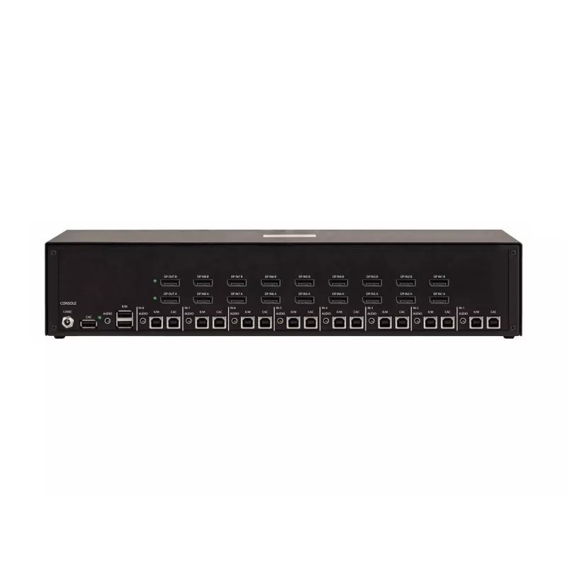 StarTech.com Secure 8-pordiline KVM-lüliti - 8 x KVM - racki paigaldatav