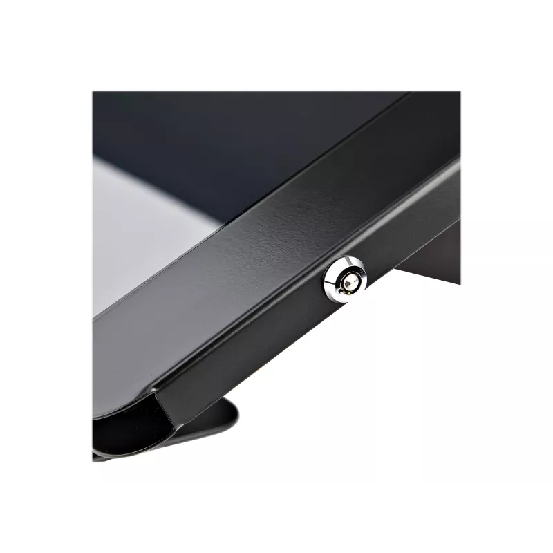 StarTech.com Secure Tablet Stand – Anti Theft Universal Tablet Holder for Tablets up to 10.5 inch, Lockable Desk K-Slot, VESA Mount, Wall Mount – Security POS Tablet Stand (SECTBLTPOS2)