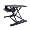 StarTech.com Istu-Seisa lauakonverter klaviatuurialusega - 89 x 53 cm pind - ergonoomiline kõrguse reguleerimisega seisulaud - mahutab 2 monitori - eelmonteeritud - must - 30 inch (76,2 cm) - 56 cm - 12,7 kg - 2,3 kg - ristkülikukujuline