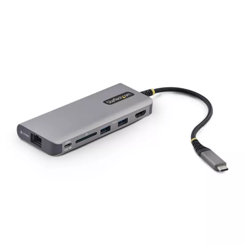 StarTech.com USB-C Multiport Hub 2x DisplayPort, HDMI, 100W PD, 140W koguvõimsusega