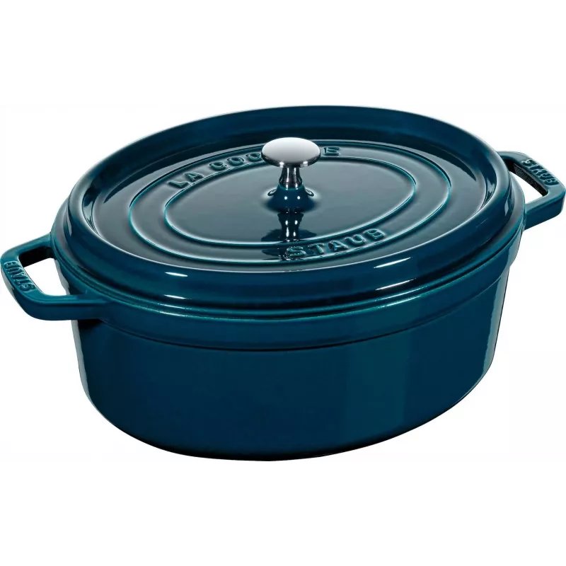 STAUB LA COCOTTE Ovaalne malmpott 6,7 L, La Mer
