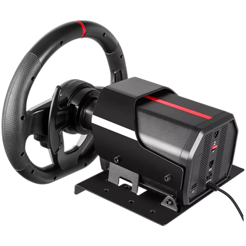Rool SVEN GC-W1000 koos pedaalide, käigukasti, Force Feedbacki, D-Padi ja 17 nupuga, Xbox One/PS4/PC/X-D-Inpu jaoks