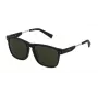 STING SST384-550703 Unisex Päikeseprillid, Atsetaatraam, Polükarbonaat läätsed, UV400 kaitse, 55/16/140 mm