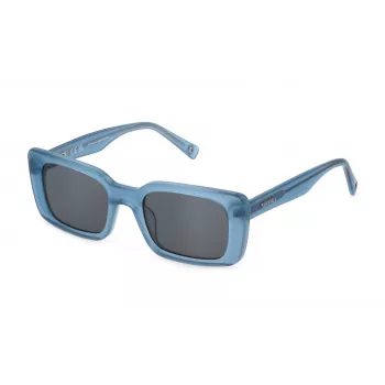 STING SST477-510939 Unisex Päikeseprillid, Must Raam, Hall Lääts, 51/21/140 mm