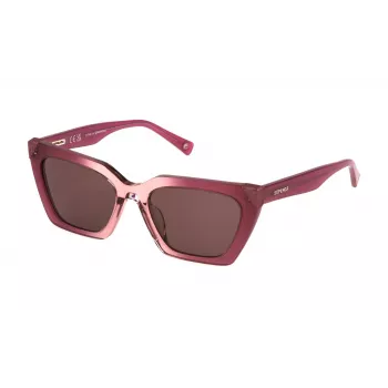 STING Women SST495-550D78 Ristkülikukujulised Päikeseprillid Must Hall Gradient 55/19/140 mm UV400