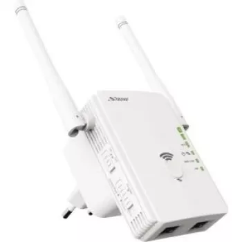 Strong Universal Repeater 300 - Wi-Fi leviala laiendaja - 2 porti - 100Mb LAN - Wi-Fi - 2,4 GHz