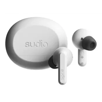 Sudio A3 Pro juhtmevabad kõrvaklapid, Bluetooth 5.4, Fog White