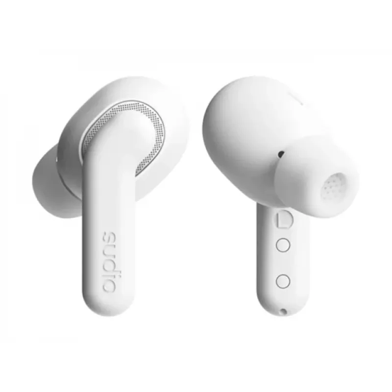 Sudio E4 Pro juhtmevabad kõrvaklapid, Bluetooth 6.0, Cloud White