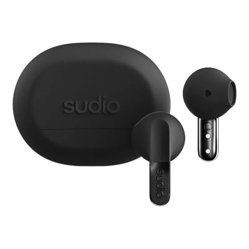 Sudio N3 juhtmevabad kõrvaklapid, Bluetooth 5.4, Onyx Black