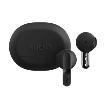 Sudio N3 juhtmevabad kõrvaklapid, Bluetooth 5.4, Onyx Black