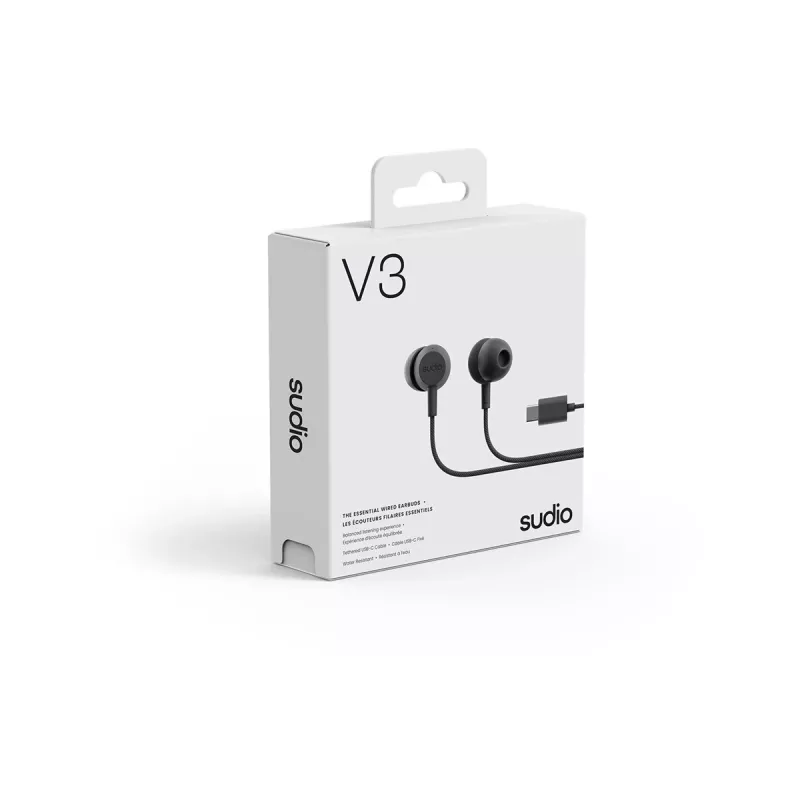 Sudio V3 juhtmevabad kõrvaklapid mikrofoniga, USB-C laadimine, Dusty Black