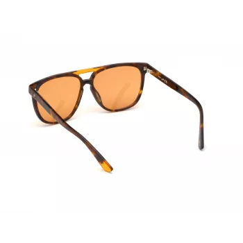 Päikeseprillid WEB EYEWEAR Unisex WE0263-5956J Square Havana Acetaatraam Roheline Polükarbonaat Lääts 59/13/145 mm UV400