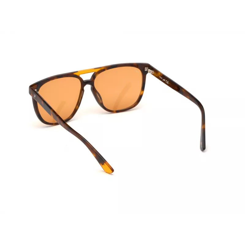 Päikeseprillid WEB EYEWEAR Unisex WE0263-5956J Square Havana Acetaatraam Roheline Polükarbonaat Lääts 59/13/145 mm UV400
