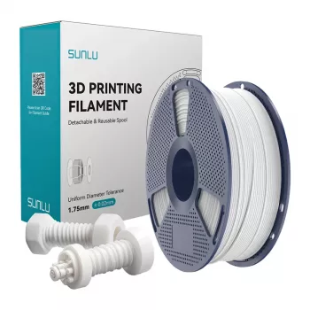 Sunlu kiire ABS-filament (valge) 1,75 mm 1 kg (ABS H-S W)
