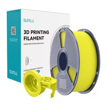 SUNLU PETG High-Speed Matte filament 1,75 mm 1 kg kollane