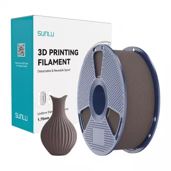 SUNLU PLA Classic Chocolate 3D-printerfilament 1,75 mm 1 kg