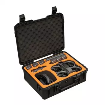 SUNNYLIFE AQX-14 Super Hard Case DJI Avata 2 jaoks – IP67 veekindel, põrutuskindel droonikohver kohandatud vahuga