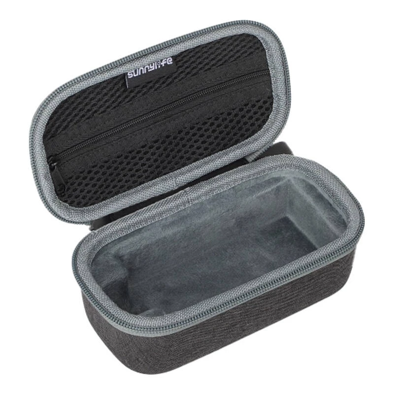 Sunnylife Kandekott DJI Mic / Mic 2 (B770) jaoks - Must, PU-nahast kõva kest