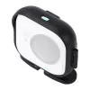 Sunnylife kinnitusraami adapter Insta360 GO Ultra jaoks – must ABS, 1/4 tolli keere ja cold shoe