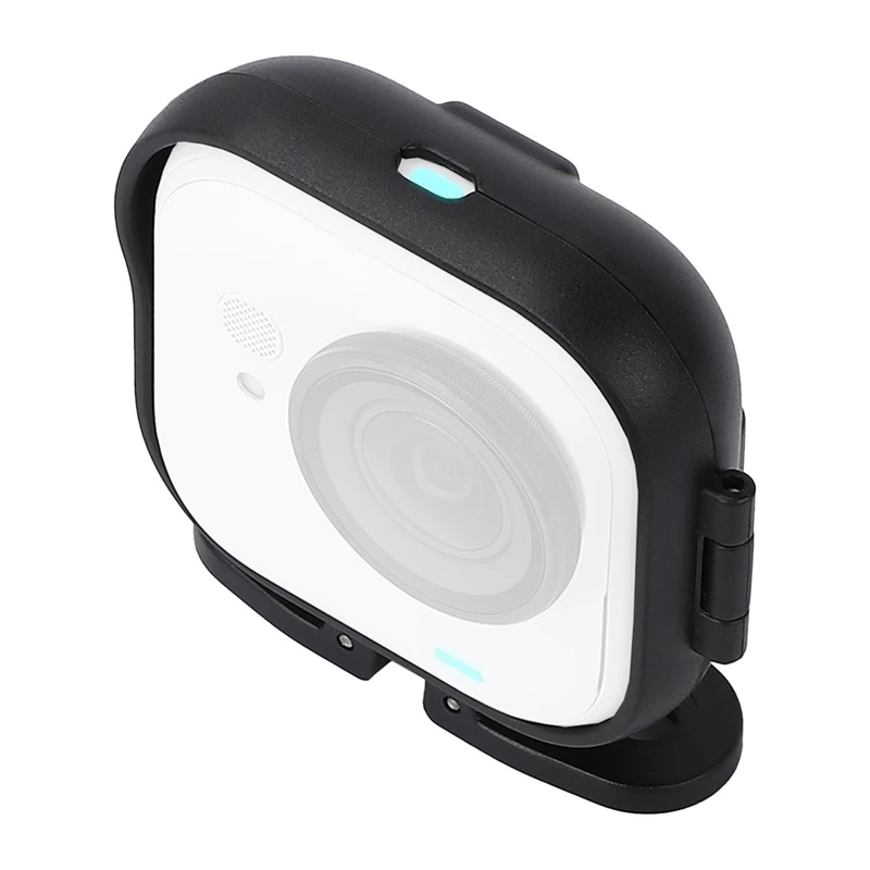 Sunnylife kinnitusraami adapter Insta360 GO Ultra jaoks – must ABS, 1/4 tolli keere ja cold shoe