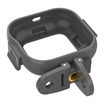 Sunnylife kinnitusraami adapter Insta360 GO Ultra jaoks – must ABS, 1/4 tolli keere ja cold shoe