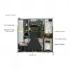 Super Micro 1U Rackmount Server Barebone AS-1015A-MT, H13SAE-MF, 4x 2.5 inch Hot-Swap, 500W Platinum