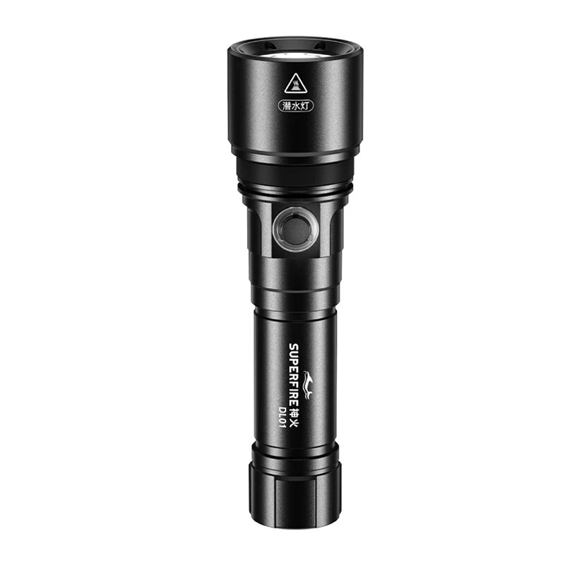 Superfire DL01 LED Taskilamp – 500 luumenit, suumitav, laetav, IP44