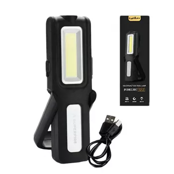 Superfire G12 töökoja taskulamp, 566lm, USB