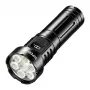 Superfire L24 USB-C laetav LED-taskilamp, 2500 luumenit, 500 m valgusvihk, IP44, must
