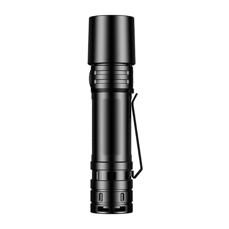 Superfire SF05 156 luumenit suumitav LED-taskulamp - must