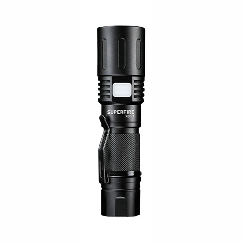 Superfire X60-T taskulamp 1500 luumenit USB Type-C laetav