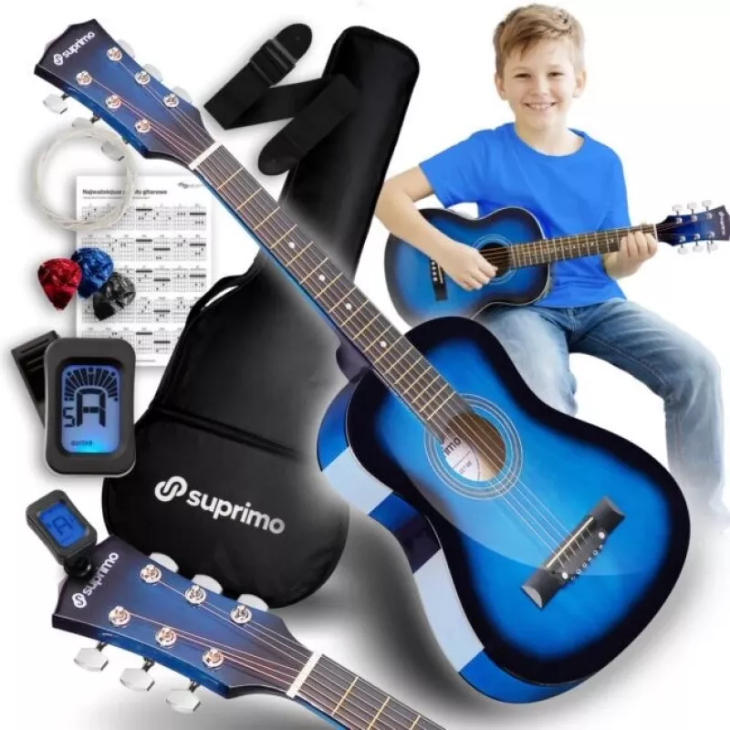 SUPRIMO JRA SET BB Akustiline Kitarr 1/4 Blueburst