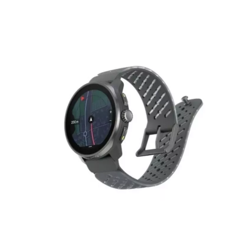 Suunto Race S grafiit GPS multispordikell 1,32-tollise AMOLED puuteekraaniga, roostevaba teras, pulsisagedus, 100m veekindlus