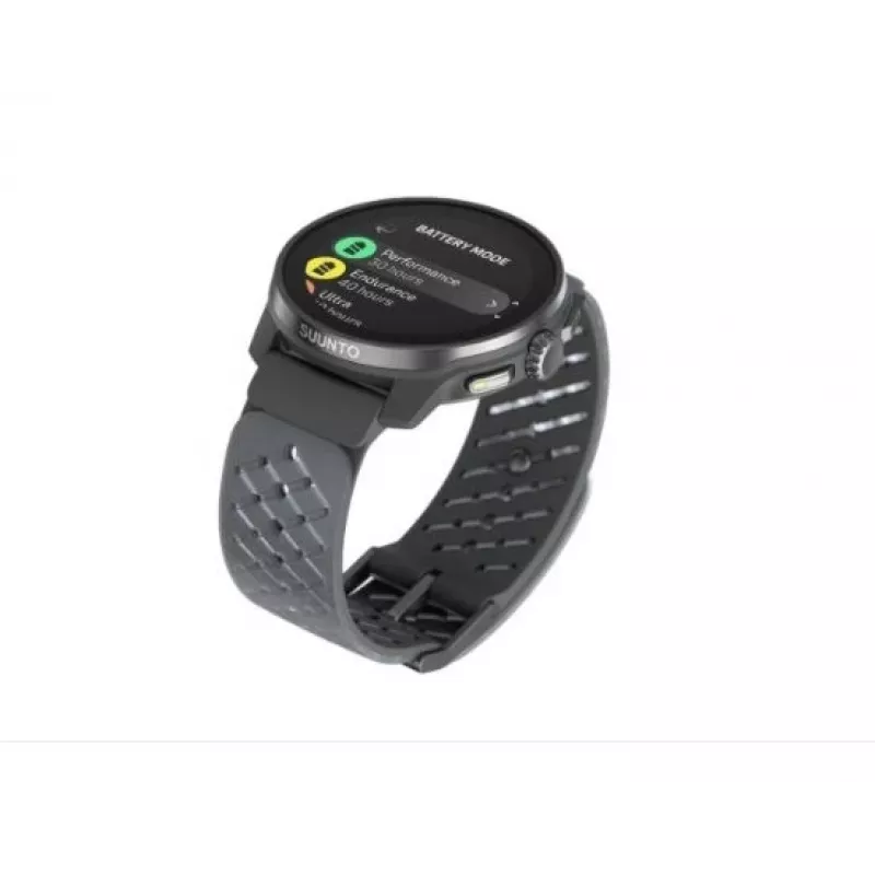 Suunto Race S grafiit GPS multispordikell 1,32-tollise AMOLED puuteekraaniga, roostevaba teras, pulsisagedus, 100m veekindlus