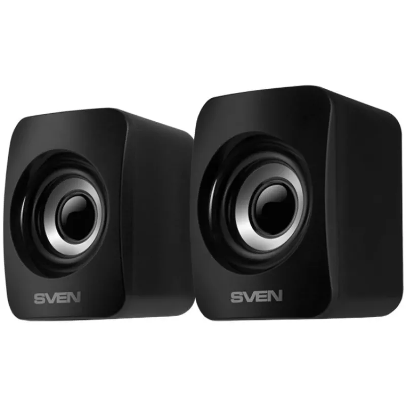 SVEN 130 USB Black 2.0 Stereo Speakers