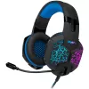 SVEN AP-U980MV Mängupeakomplekt RGB-valgustusega, Juhtmega USB, 50mm kõlarid, Must