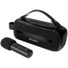 SVEN PS-255 kõlar, must (12W, Bluetooth, FM, USB, karaokemikrofon, 3600mAh)