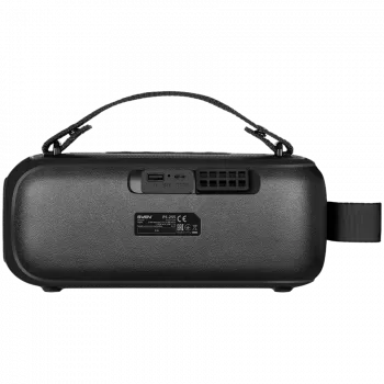 SVEN PS-255 kõlar, must (12W, Bluetooth, FM, USB, karaokemikrofon, 3600mAh)