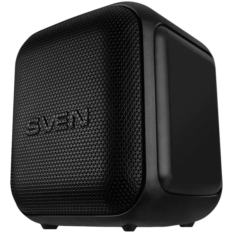 SVEN PS-880 Kaasaskantav Bluetooth-kõlar, 110W RMS, TWS, FM, USB, microSD, LED-ekraan, Liitiumaku, Must