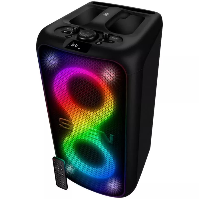 SVEN PS-960 2.0 kaasaskantav Bluetooth-kõlar 160W TWS FM USB LED must