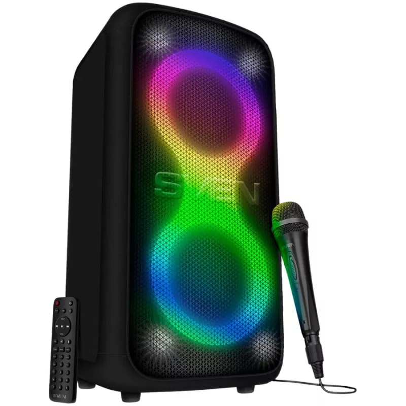 SVEN PS-960 2.0 kaasaskantav Bluetooth-kõlar 160W TWS FM USB LED must