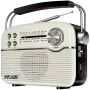 SVEN SRP-500 Kaasaskantav Bluetooth-kõlar, valge (3W, FM/AM/SW raadio, USB, microSD, AUX, aku)