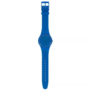 Swatch New Gent SO29N700 meeste sinine biokeraamiline käekell 41mm
