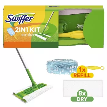 Swiffer Sweeper 2-in-1 Põranda- ja tolmuhari stardikomplekt